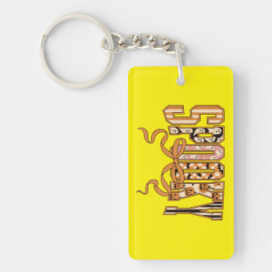 Spooky Coquette Halloween Aesthetic-66166 Key Ring