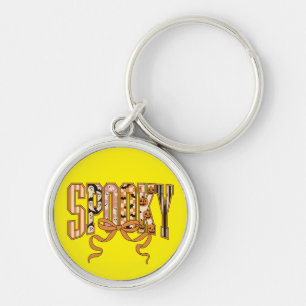 Spooky Coquette Halloween Aesthetic-66166 Key Ring