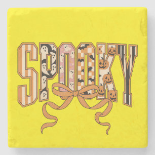 Spooky Coquette Halloween Aesthetic-66166 Stone Coaster