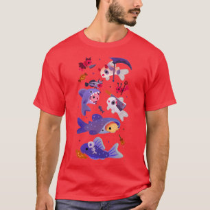 Spooky Cory cats T-Shirt