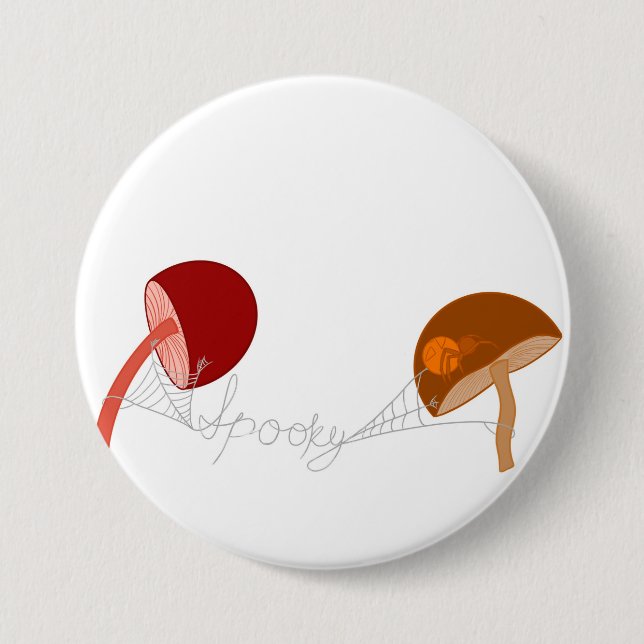 Spooky Cosy Button (Front)