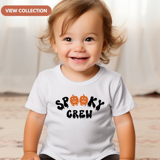Spooky Crew Halloween Matching Family Toddler T-Shirt (Creator Uploaded)