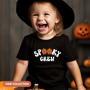 Spooky Crew Halloween Matching Family Toddler T-Shirt