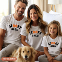 Spooky Crew Halloween Matching Family Women's