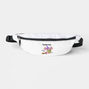 Spooky Cute Axolotl Halloween Bum Bags