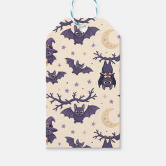 Spooky Cute Bats Gift Tag