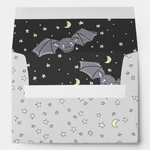 Spooky Cute Bats Halloween Envelopes