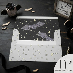 Spooky Cute Bats Halloween Envelopes