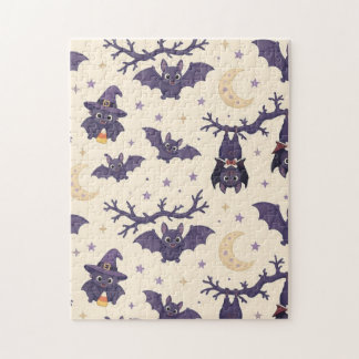 Spooky Cute Bats Puzzle