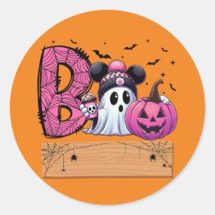 Spooky Cute Boo Ghost Sticker