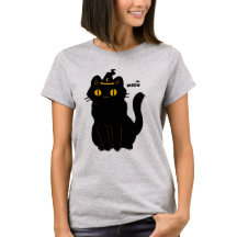 Spooky Cute Cat Shirt for Halloween Lovers