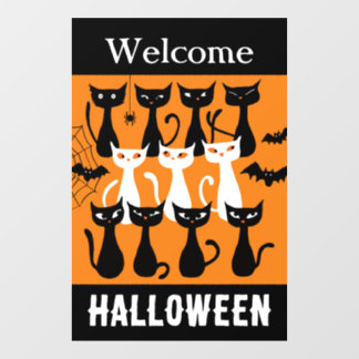 Spooky cute cats welcome Halloween
