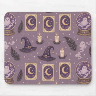 Spooky Cute Crystal Balls Mouse Pad
