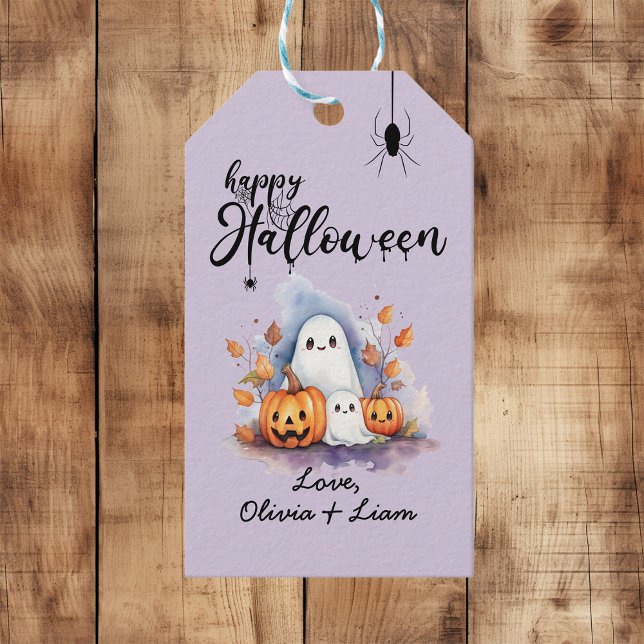Spooky Cute Customisable Halloween Gift Tag (Creator Uploaded)
