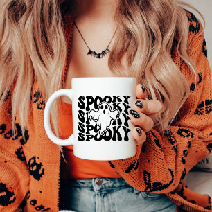 Spooky Cute Ghost Halloween Coffee Mug