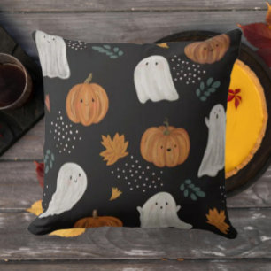 Spooky Cute Ghost & Pumpkin Fanny Pack Cushion