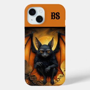 Spooky cute Halloween bat in Disguise iPhone 15 Case