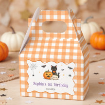 Spooky Cute Halloween Birthday Party Favour Boxes
