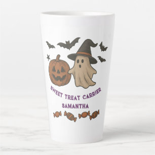 Spooky Cute Halloween – Boos, Bats & Treats - Latte Mug