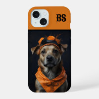 Spooky cute Halloween dog in Disguise