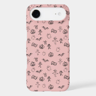 Spooky Cute Halloween Doodle Pattern