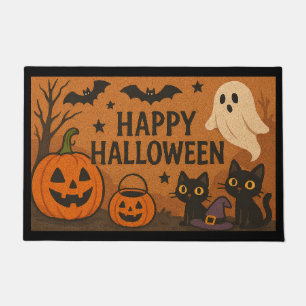 SPOOKY-CUTE HALLOWEEN DOORMAT – Indoor/Outdoor