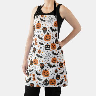 Spooky Cute Halloween Kitchen Apron