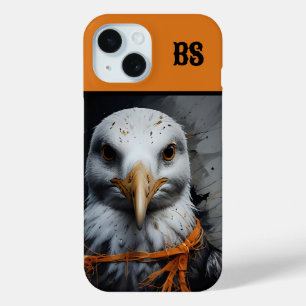 Spooky cute Halloween seagull in Disguise iPhone 15 Case