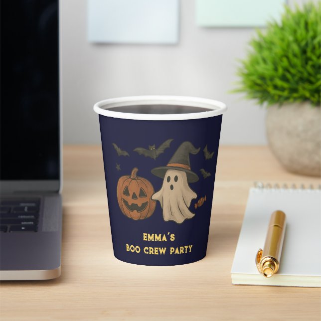 Spooky Cute Halloween – Trick or Treat Party Drink Paper Cups (Insitu)