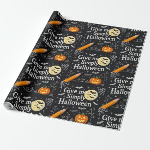 Spooky & Cute Halloween Wrapping Paper