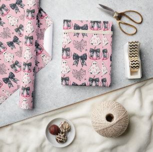 Spooky Cute Happy Halloween  Wrapping Paper