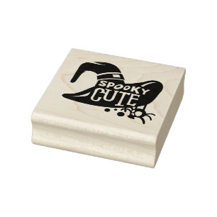 Spooky Cute Rubber Stamp