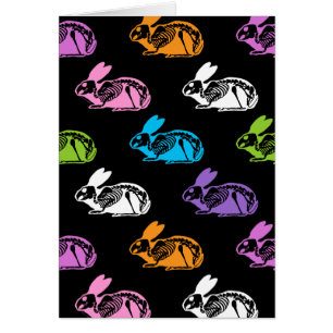 Spooky Cute Skeleton Easter Bunny Pattern