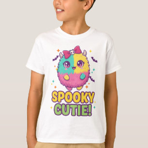 “SPOOKY CUTIE – Bold Lettered Halloween Tee” T-Shirt