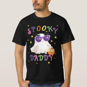 Spooky Daddy Bright Text Black Men's T-Shirt" T-Shirt