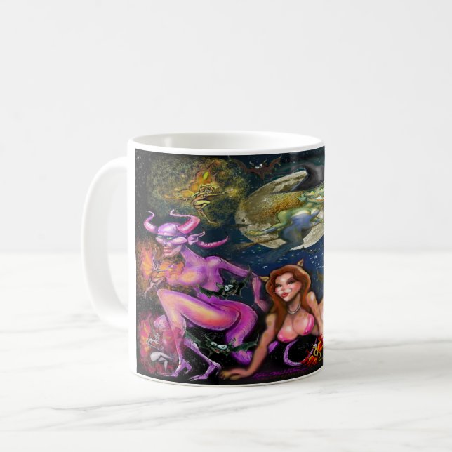 Spooky Dance Coffee Mug (Front Left)