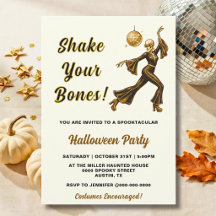 Spooky Dancing Skeleton Halloween