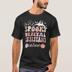 Spooky Dental Assistant Halloween Dental Assisting T-Shirt
