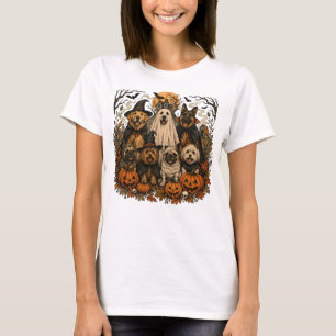 Spooky Dog Squad Halloween T-Shirt
