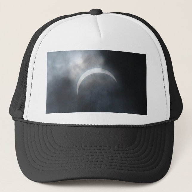 Spooky Eclipse Storm Clouds 2017 Trucker Hat (Front)