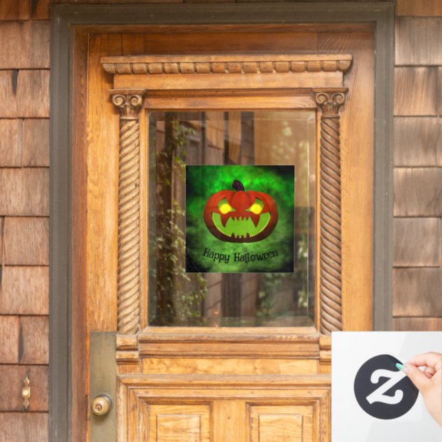 Spooky Evil HalloweenPumpkin (Home Door)