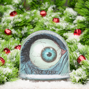 Spooky Eyeball Snowglobe