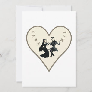 "Spooky family" collection Invitation