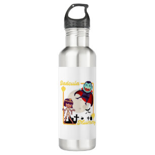 Spooky Family Halloween 710 Ml Water Bottle