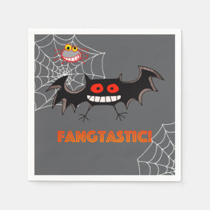 Spooky Fangtastic Halloween Party Napkin