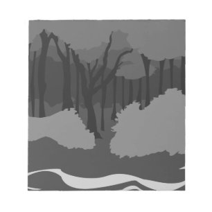 Spooky Forest Notepad