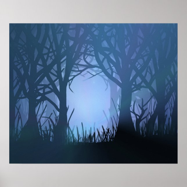 Spooky forest. poster (Front)