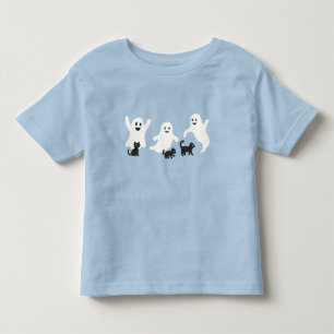 Spooky Fun Ghosts & Black Cats Kids' T-Shirt