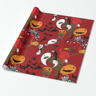 Spooky Fun Halloween Wrapping Paper