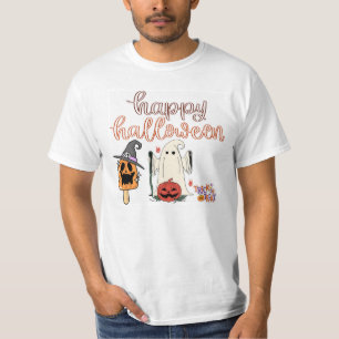 Spooky Fun with Ghost, Pumpkin, and Jack-o'-Lanter T-Shirt